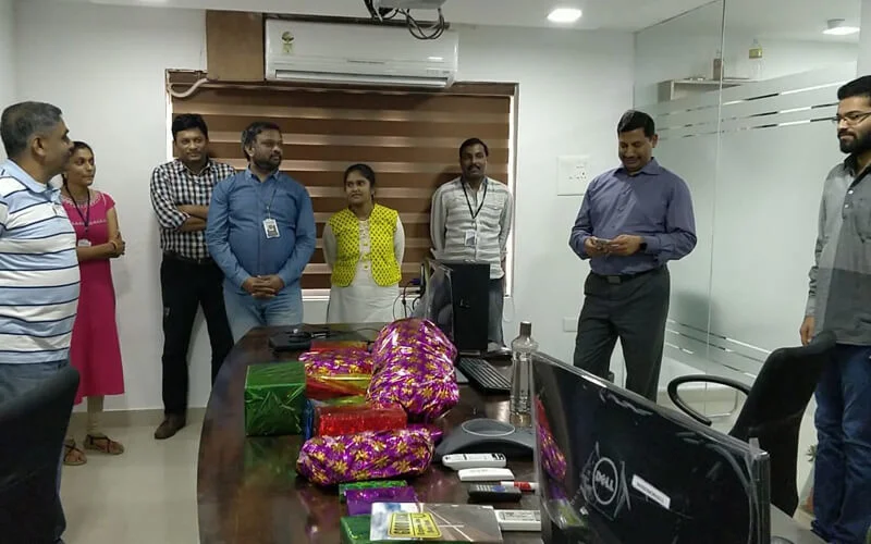 NB India Team with CFO