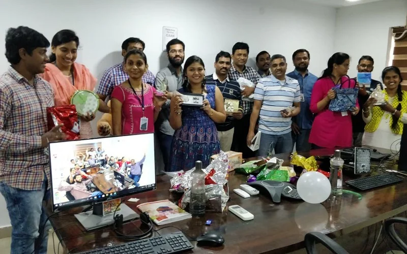 NB India Team with CFO