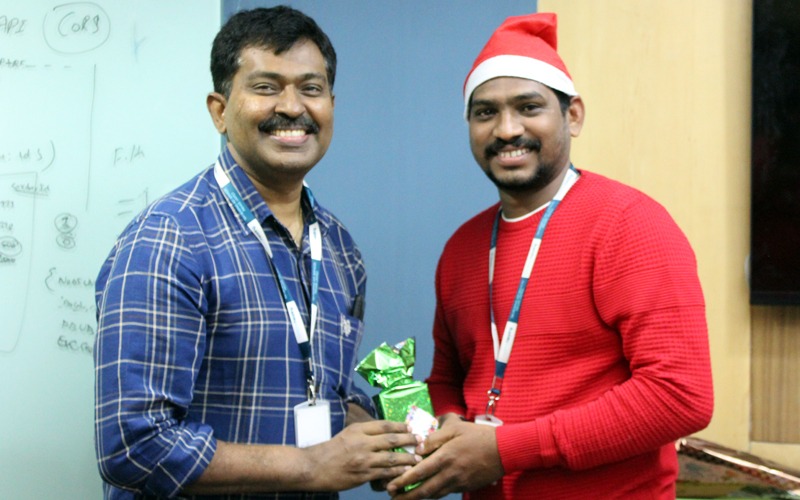 Christmas Celebrations In Office