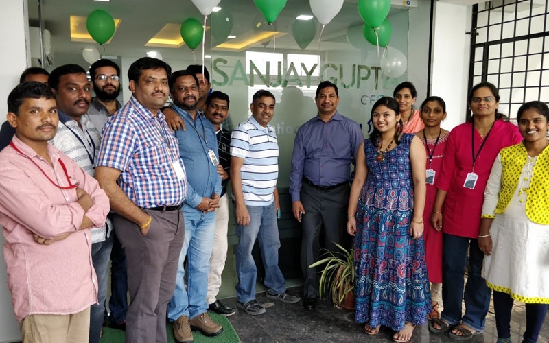 NB India Team with CFO